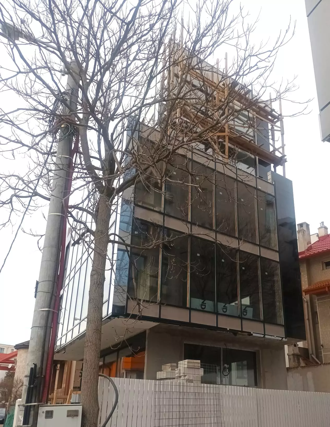 poza perete cortina , sect.1,8